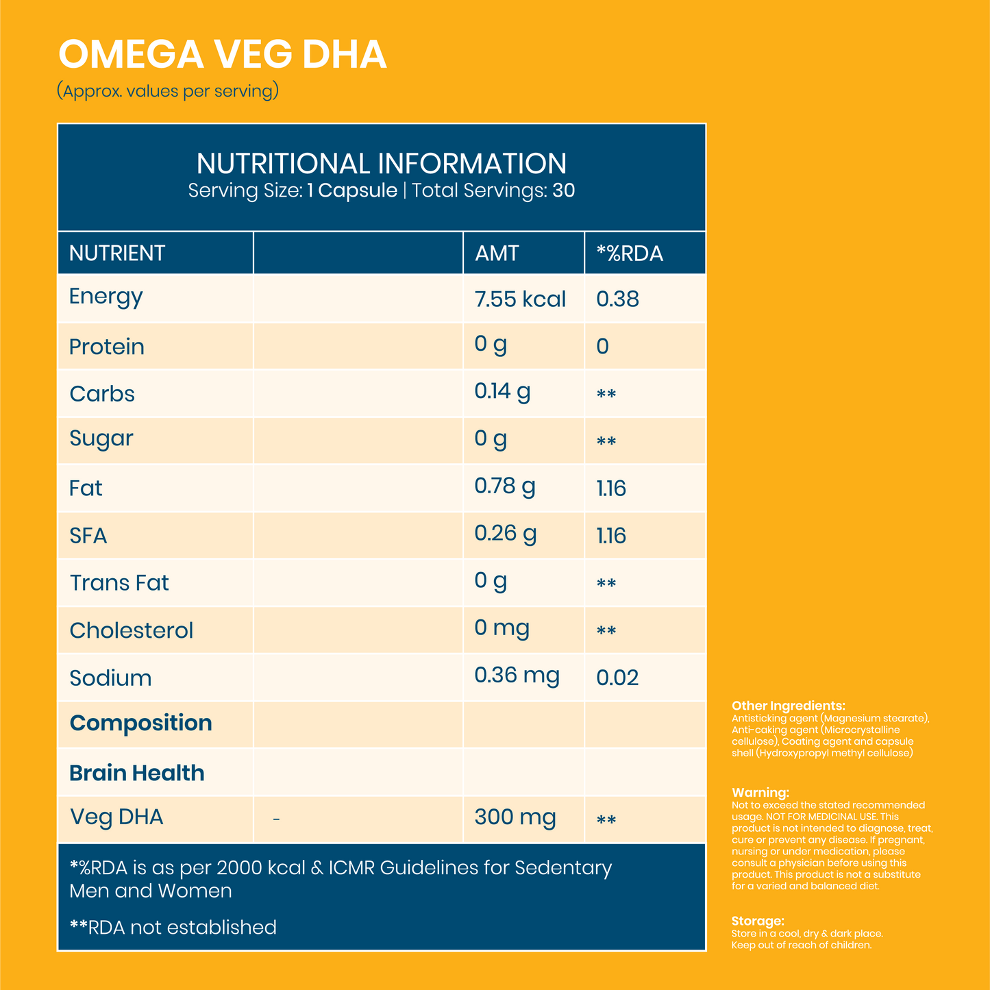 Veg Omega - DHA