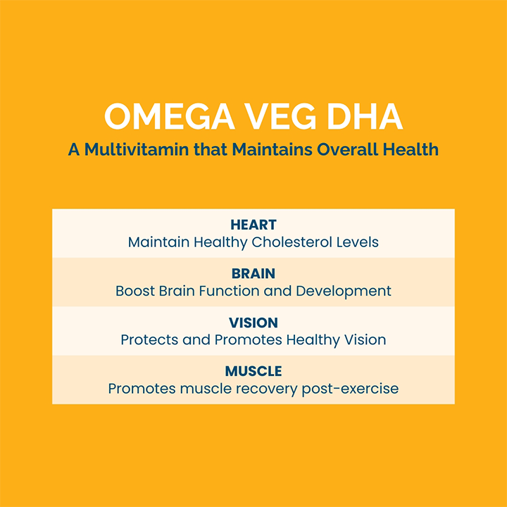 Veg Omega - DHA & Multivitamin for Women 50+