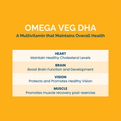 Veg Omega - DHA & Multivitamin for Women 50+